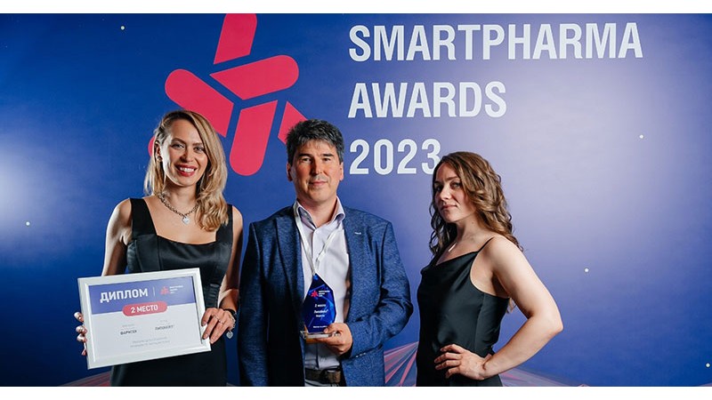 Серия ЛИПОБЕЙЗ® стала вторым призером премии Smartpharma® Awards 2023 